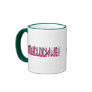 Distressed Border 2-sided Ringer Mug