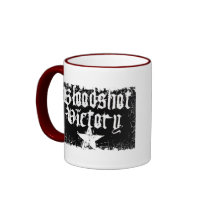 Distressed Border - 2-sided Ringer Mug