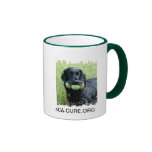 Distressed Border 2-sided Ringer Mug