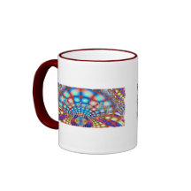 Distressed Border - 2-sided Ringer Mug