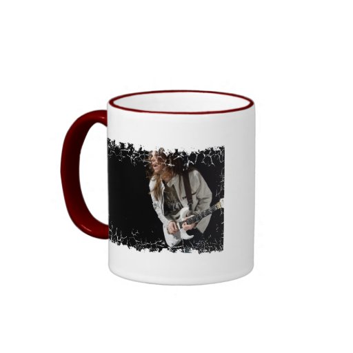 Distressed Border - 2-sided Ringer Mug