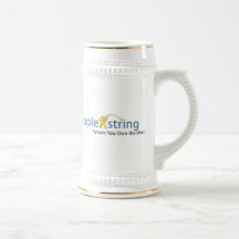 Distressed Border Stein Coffee Mug