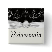 distressed chandelier black white button
