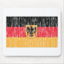 Distressed German Flag Mouse Pads