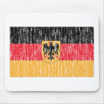 Distressed German Flag mousepads