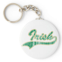Distressed Irish Keychains