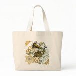 Distressed Look Steampunk Design bags