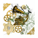 Distressed Look Steampunk Design t-shirts