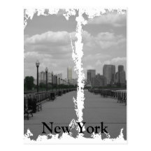 Distressed New York 2 Postcard