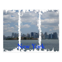 Distressed New York Postcard