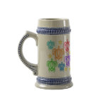 Distressed Rainbow Turtles Steins mugs