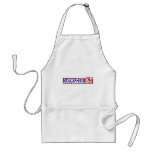 Distressed Retro Reagan-Bush 1984 aprons