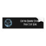 Distressed Rose Silhouette Cameo - Blue