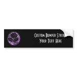 Distressed Rose Silhouette Cameo - Purple