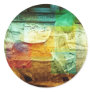 Distressed Round Stickers