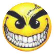 Distressed Round Stickers - Customised