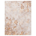 Distressed Rust Fall Floral