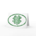 Distressed Shamrock cards
