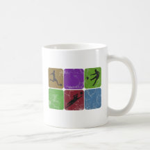 Distressed Soccer Mug