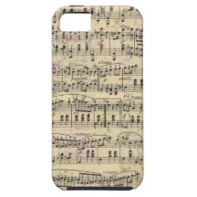 Distressed Vintage Music iPhone Case iPhone 5 Cases