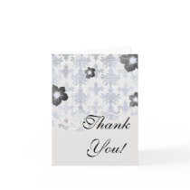 distressed white and royal blue damask pattern greeting card