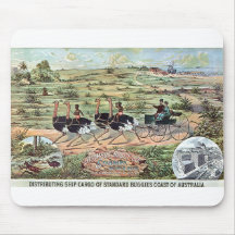 Distributing Ship Cargo of Standard Buggies Mousemat