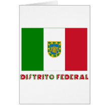 Distrito Federal Unofficial Flag Card
