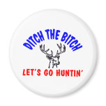 Ditch Bitch Hunting magnets