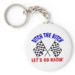 Ditch Bitch Racing keychains