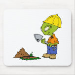 Ditch Digger Alien mousepads