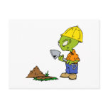 Ditch Digger Alien postcards