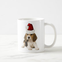 Ditzy Dogs~Original Mug~Beagle~Christmas