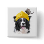 Ditzy Dogs~Original Pin~Border Collie~Halloween buttons