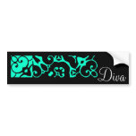Diva Designer Name II Bumper Sticker bumper stickers
