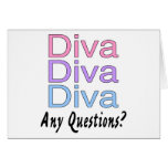 Diva Diva Diva cards