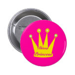 Diva Princess Crown Pin