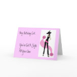 Diva With Style Birthday Card
