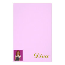 Diva Writings Stationery Design