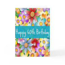 Diva's 60th Birthday Card for Baby Boomers
