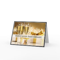 Diva's Happy 50th Anniversary Card