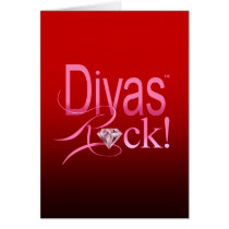 Divas Rock! Card