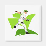 Dive for the ball Player Refrigerator Magnet