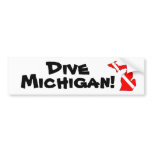 Dive Michigan! Bumper Sticker