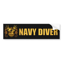 diver bumpersticker