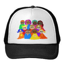 Diverse Kids Trucker Hat