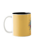 Diversity - Black Two Tone Mug (pale orange)