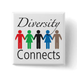 Diversity Connects Square Button