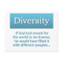 Diversity Definition Post Card