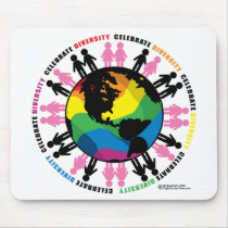 Diversity LGBT Mouse Pads