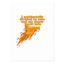 Divide By Zero Postcard